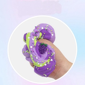 New Fruit Series Portable Strawberry Crystal Mud Gum <b>Slime</b> Toys Non-Toxic Educational Bouncing for Ages 3+ - Product Image 4