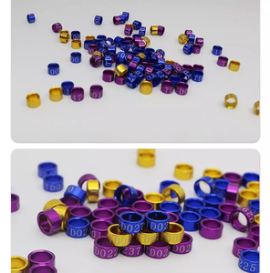 Joyfamily Aangepaste Aluminium Vogel Poot <span class=keywords><strong>Ring</strong></span> Multi Size Duivenring Vogel <span class=keywords><strong>Ring</strong></span> - Product Image 5