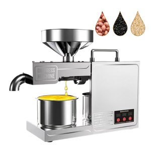 Presse à huile électrique en acier inoxydable à haute vitesse de pressage pour l'extraction d'huile de tournesol pour les petites entreprises - Product Image 4
