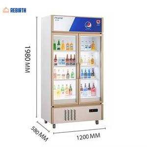 Commercial Supermarket Air Cooler for Beverages <strong>CocaCola</strong> Pepsi Other Drinks Display Fridge Refrigerator for Ice Cream Store Use - Product Image 2