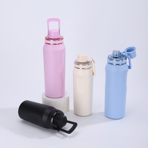 Bouteille d'eau isotherme portable en acier inoxydable pour le sport et l'escalade en extérieur – Offre spéciale <span class=keywords><strong>Amazon</strong></span> - Product Image 6