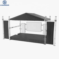 Soporte de iluminación exterior de aluminio Estructura de gabinete LED Truss para concierto en venta