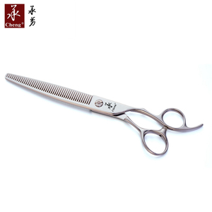 Chuyên nghiệp Pet Dog grooming Kéo cắt Nhật Bản <span class=keywords><strong>VG10</strong></span> thép không gỉ CNC Cheng yonghe - Product Image 4