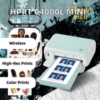 Imprimante photo sans fil miniature HPRT C4000L 300 DPI, imprimante thermique couleur portable, USB pour téléphone
