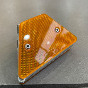 Luz de Advertencia de Tráfico LED Solar, Delineador de Barrera Trapezoidal para Carreteras, Marcadores Reflectantes para Carreteras - Product Image 4