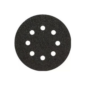 Großhandel 5 Zoll 8 Löcher 220mm Schwarz Schleif scheibe Silizium karbid Runde Hakens ch laufe Scheiben - Product Image 4