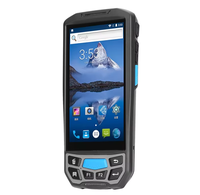 Terminal Industrial Resistente con Android 13, PDA Portátil de 5 Pulgadas IP66, Escáner de Código de Barras 2D y RFID, para Inventario en Movimiento