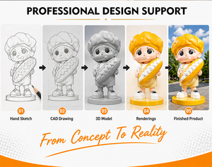 Escultura de Personaje Personalizada de FRP OEM, Estatua de Mascota de Tamaño Real para Exhibición en Tiendas Minoristas, Fábrica de Figuras de Dibujos Animados para Exteriores - Product Image 5