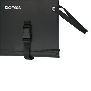 Tay Cầm Có Thể Điều Chỉnh Bảng Lưu Trữ Âm Nhạc Trường Hợp Hợp Xướng Pu Leather Thư Mục Âm Nhạc - Product Image 2