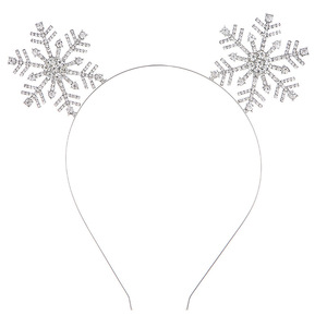 <strong>2023</strong> Multi Design Diamond Hair Hoops Merry Christmas Snowflake <strong>Headband</strong> Happy <strong>New</strong> <strong>Year</strong> Rhinestone Crown for Party Decorations - Product Image 5
