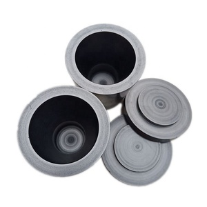 Prix de <span class=keywords><strong>vente</strong></span> d'<span class=keywords><strong>usine</strong></span> Creusets en graphite de fonderie haute densité de qualité A pour fondre <span class=keywords><strong>le</strong></span> nickel coulé avec couvercle - Product Image 2