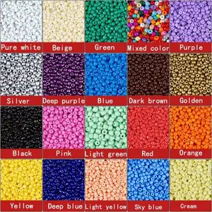 Nieuwe Ondoorzichtige Glazen Zaad Kralen 2Mm 3Mm 4Mm Kralen Sieraden Maken Bulk Sieraden Accessoires Diy 1517909