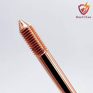 HUAYIXUN Thanh Nối Đất Điện Thanh Nối Đất Có Ren Chất Liệu Đồng - Product Image 5