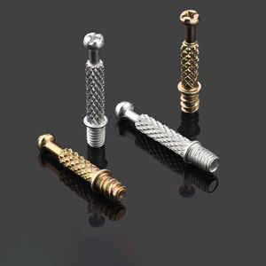 สกรูเชื่อมต่อเฟอร์นิเจอร์แบบเกลียวปลายตีเกลียวชุบสังกะสีคุณภาพสูง - Product Image 3