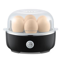 Aifa électrique mini cuiseur à oeufs portable 1pc cuiseur à oeufs rapide facile à éplucher dur moyen cuit à la vapeur