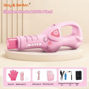 Varitas de burbujas de niebla mágicas con forma de elefante, máquina automática eléctrica de burbujas con luces y música, <span class=keywords><strong>juego</strong></span> de verano de burbujas de niebla - Product Image 2