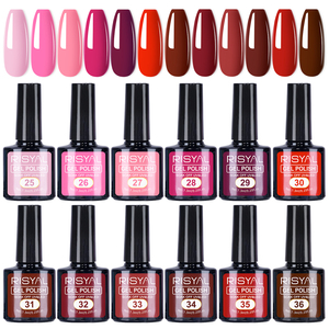 <strong>Manicure</strong> Professional Color <strong>Gel</strong> Polish <strong>Kit</strong> - 12 Vibrant Shades Long Lasting <strong>Nail</strong> Art <strong>Gel</strong> Paint for Salon &amp; Home Use - Product Image 2