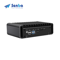 SII-AD4L-JY 4 ports LAN 2.5GbE DDR5 HD DP TYPE-C Affichage 4K Emplacement TF TPM en option 12V Pare-feu Mini PC Routeur