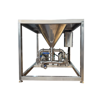 Machine de dosage efficace d'acier inoxydable de catégorie sanitaire de prix usine