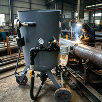 Machine de sablage compacte avec tuyau de 40 mm pour l'élimination de la rouille sur les petites pièces métalliques