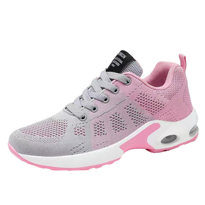 Chaussures de course décontractées pour femmes, confortables, <span class=keywords><strong>à</strong></span> bout fermé, en maille tissée, nouvelle tendance <span class=keywords><strong>mode</strong></span> pour les saisons printemps, été, automne - Product Image 4