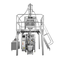 Máquina Envasadora Vertical Automática Industrial de Polvo con Alimentador al Vacío 500g-20kg para Sachet de Fertilizante, Especias, Cacao, Azafrán, Curry, Yeso Hondon
