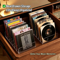 Transparante Acryl CD/DVD Opbergrek, Desktop Multi-Slot Disc Organizer Houder Stand voor Muziekcollectie, Game Jewel Cases Display