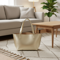 Sac fourre-tout souple et résistant à l'eau en feutre, grande capacité, moderne, portable, pour femme, idéal pour le travail et le shopping toutes saisons