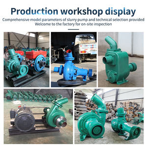 Pompe à boue centrifuge à haute pression pour l'extraction d'or, le pompage de gravier et de sable Support personnalisé OEM pour les eaux usées - Product Image 4