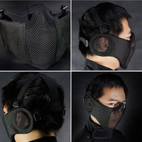 Masques tactiques de protection ajustables Gina pour le bas du visage, pour la chasse et les activités de plein air