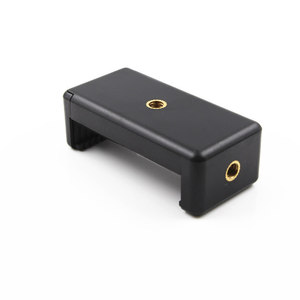 Support universel pour <span class=keywords><strong>smartphone</strong></span>, adaptateur pour trépieds ou supports avec vis de montage standard de 1/4 pouce, peut pivoter - Product Image 2