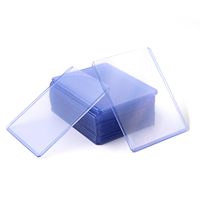 Protège-cartes rigides en PVC transparent pour cartes de sport 3" x 4" – Toploaders pour la protection des cartes à collectionner – Vente en gros