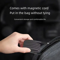 Câble USB magnétique tressé en nylon haute vitesse, auto-organisant, charge rapide PD 100W, Type-C, conducteur en cuivre pur, pour imprimante et écouteurs