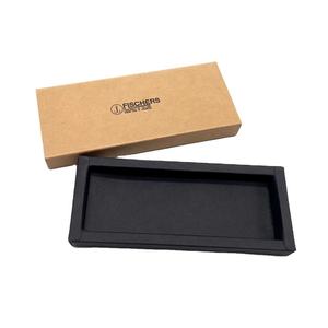 Scatola Regalo Rettangolare Minimalista Ecologica in Carta Kraft con Design Industriale Naturale per Confezioni Regalo - Product Image 4