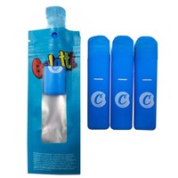 Sacs cadeaux personnalisés imprimés pour aliments, avec fermeture éclair, résistants à l'humidité, avec fenêtre transparente en PET/PA/AL/CPP, sérigraphiés, pour chewing-gum