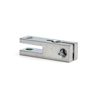 Support en U en acier zingué usiné CNC de précision, connecteur à fourche, pièce de quincaillerie, fabrication OEM personnalisée, faible MOQ