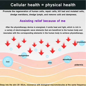 전문적인 통증 완화 치료 전문가용 Thz Iteracare 전자 펄스 마사지기 핸들 경락 건강 기기 - Product Image 6