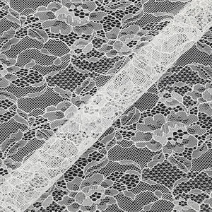 Tela de encaje de poliéster <span class=keywords><strong>Rosa</strong></span> delicada pequeña flor urdimbre tela de encaje de punto tela de vestir - Product Image 2