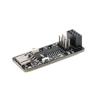 Placa Adaptadora ESP-01 ESP01S, Transmisión Inalámbrica Transparente, Módulo ESP8266 de Puerto Serie a WiFi, Descargador, Interfaz USB Tipo-C