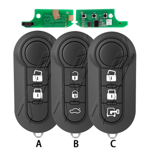 Delphi Marelli Télécommande pour <span class=keywords><strong>Fiat</strong></span> 500 MPV Bravo Ducato Doblo Qubo <span class=keywords><strong>Grande</strong></span> <span class=keywords><strong>Punto</strong></span> Citroen Jumper Peugeot 433.92MHz ID46 PCF7946 - Product Image 1