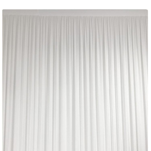 <span class=keywords><strong>Tenda</strong></span> Plissettata in Spandex Bianco Stile Europeo 2x3m, 3x4m per Decorazioni Murali Matrimoniali e Altri Eventi - Product Image 3