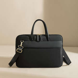 16 Inch <b>Laptop</b> <b>Bag</b> for <b>Women</b> with Highend Feel Portable Large Capacity Briefcase for Menshoulder and Crossbody Tote <b>Bag</b> - Product Image 5