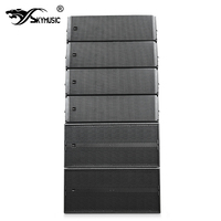 Module DSP de sonorisation TOURING HDL 50-A 4K ACTIVE THREE-WAY LINE ARRAY avec 8 unités de haut-parleurs, double HF, double 12 pouces, 4 haut-parleurs de médium