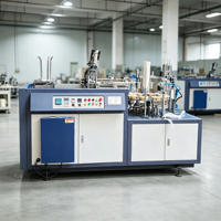 Nouvelle machine entièrement automatique pour la fabrication de gobelets en papier, machine à gobelets à café haute vitesse, machine à gobelets en papier jetables
