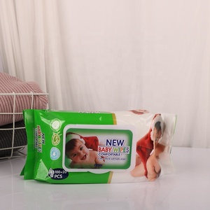 Lingettes pour bébé en fibre de bambou naturelle douce, biodégradables, 99% pures, prix d'usine - Product Image 2