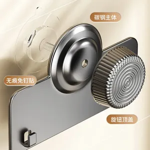 Support mural multi-niveaux en acier au carbone Sea Shark pour couvercles de casseroles, planches à découper et égouttoir de cuisine - Product Image 2