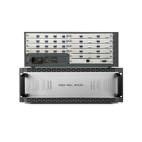 Contrôleur de mur vidéo multicanal 4K Ultra HD, processeur de fusion FPGA, prise en charge de la fusion de 10 écrans