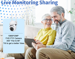 1080P <b>Wireless</b> WiFi Night Vision <b>Security</b> <b>Camera</b> Memory Card 21x-40x Optical Zoom 90 Wide Angle HD Recording CMOS Imaging - Product Image 4