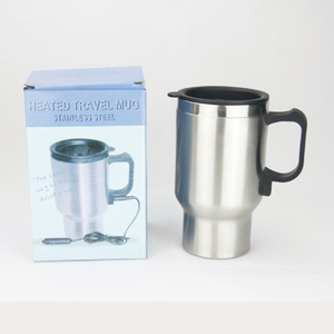 Tasse <span class=keywords><strong>thermos</strong></span> chauffante en acier inoxydable, 16oz, 1 unité, tasse <span class=keywords><strong>pour</strong></span> <span class=keywords><strong>voiture</strong></span>, cadeau de Promotion - Product Image 5