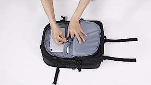 Échantillon gratuit Sac à dos pour appareil photo, grand sac de photographie étanche pour appareil photo reflex numérique/reflex compatible avec ordinateur portable jusqu'à 15 "avec support de trépied - Product Image 6